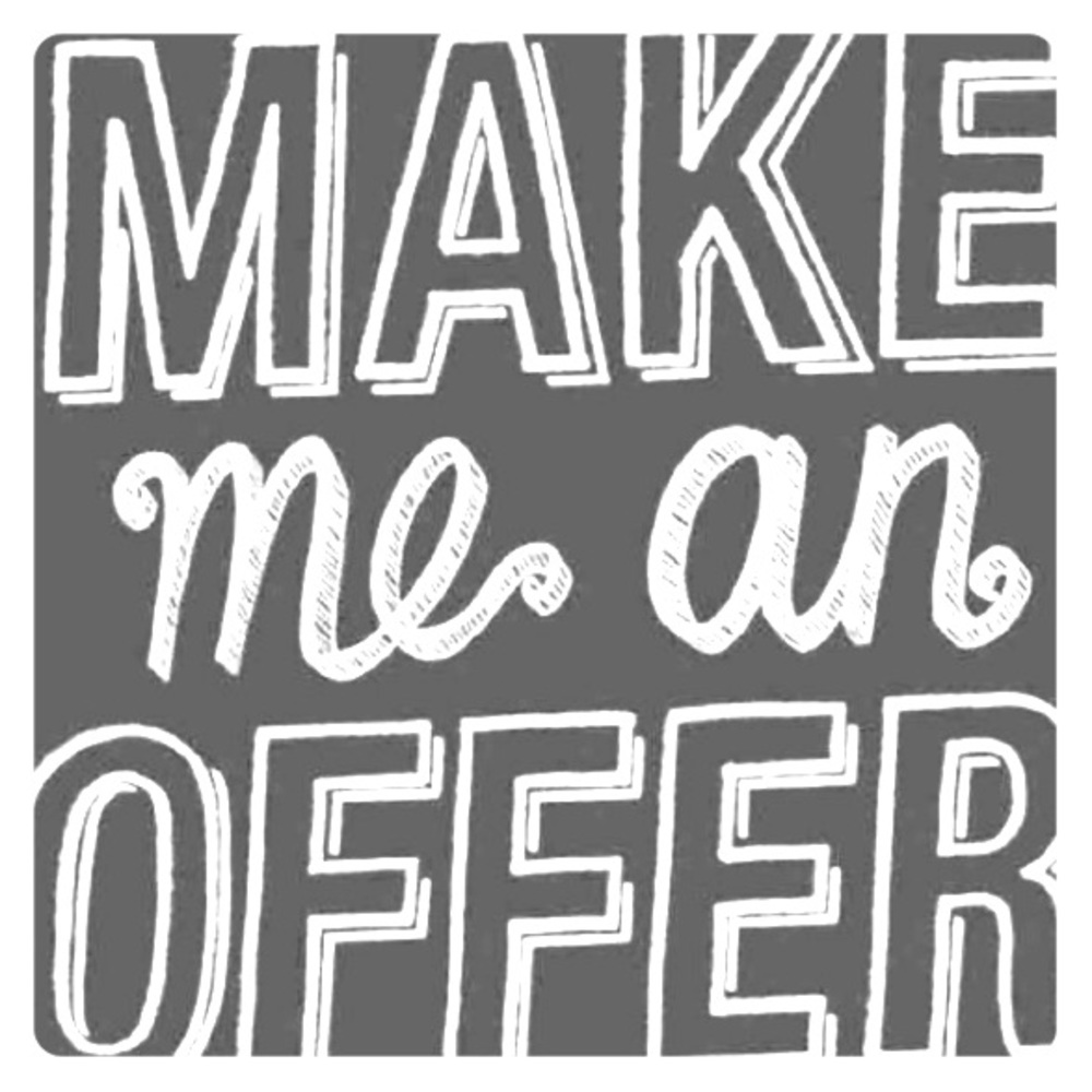 OPEN TO OFFERS!
